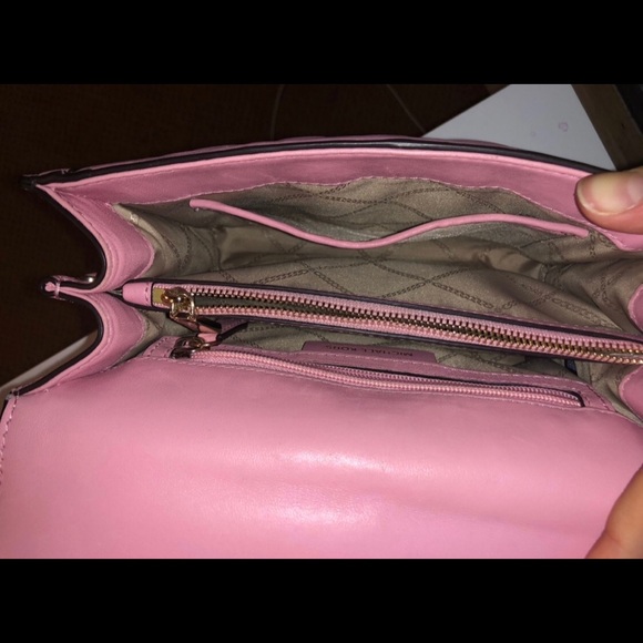 I am selling a pink Michael Kors handbag. - Picture 3 of 4